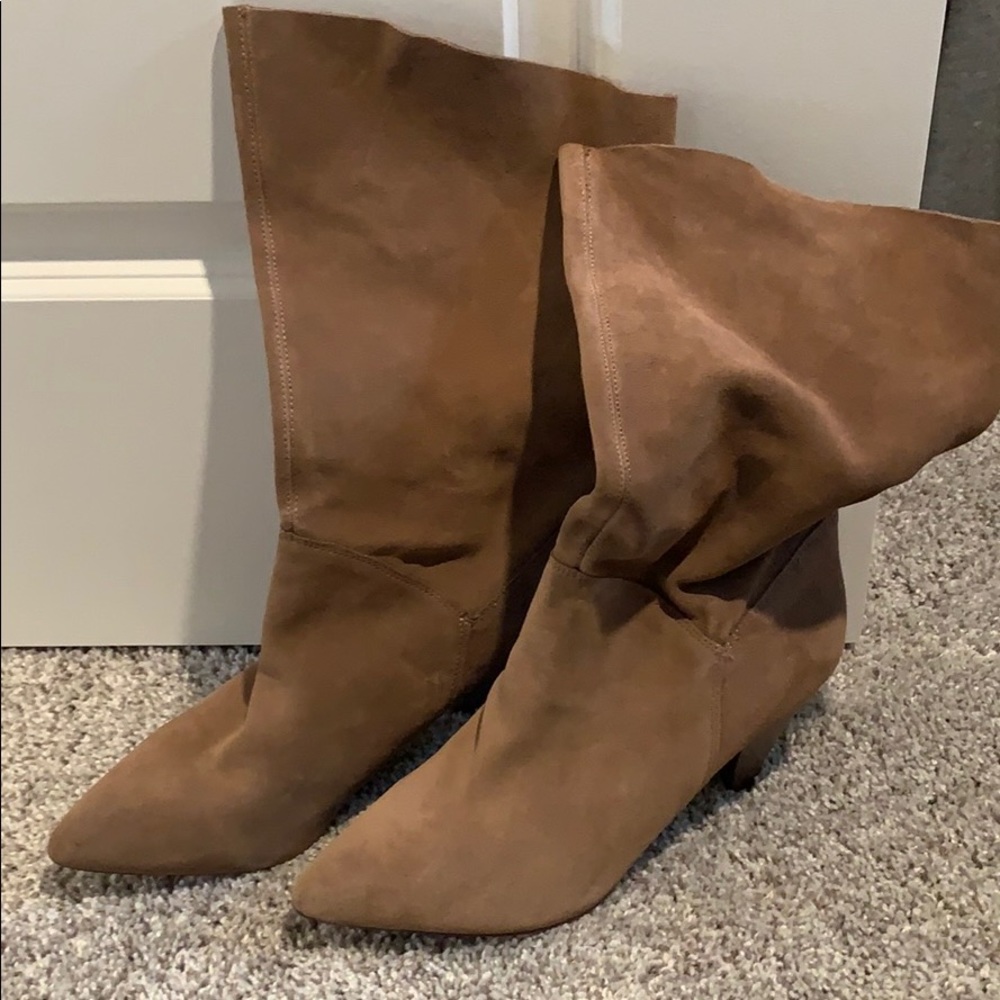 Steve Madden slouchy suede boots